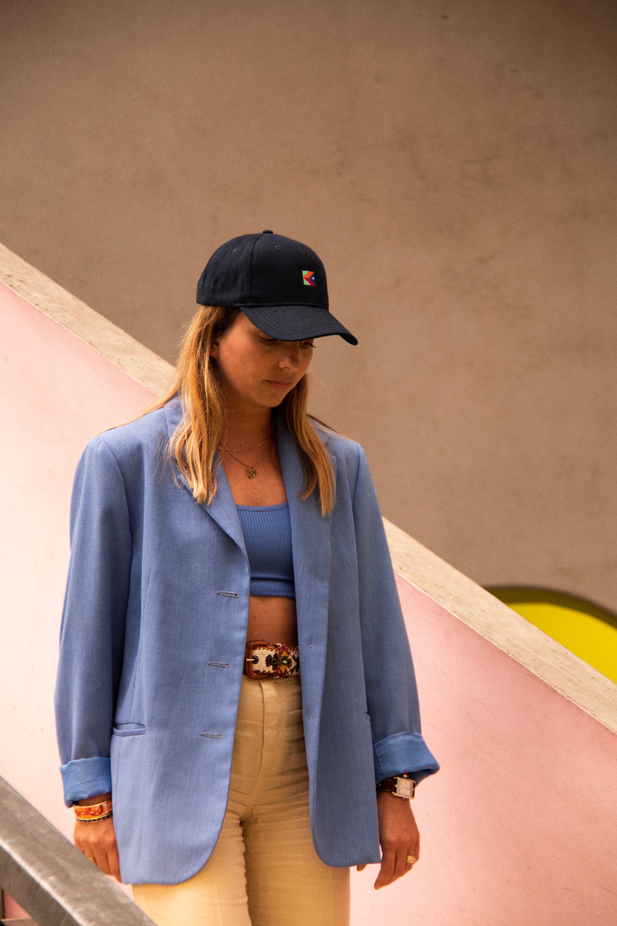 CASQUETTE BASEBALL FRENCH NAVY