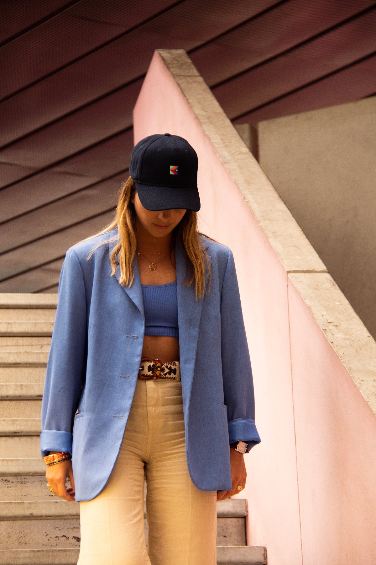 CASQUETTE BASEBALL FRENCH NAVY