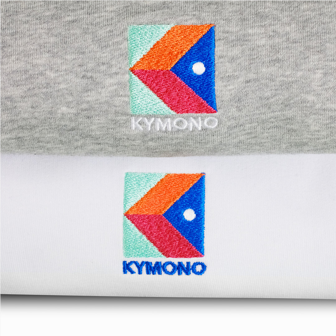 SWEAT COL ROND BLANC